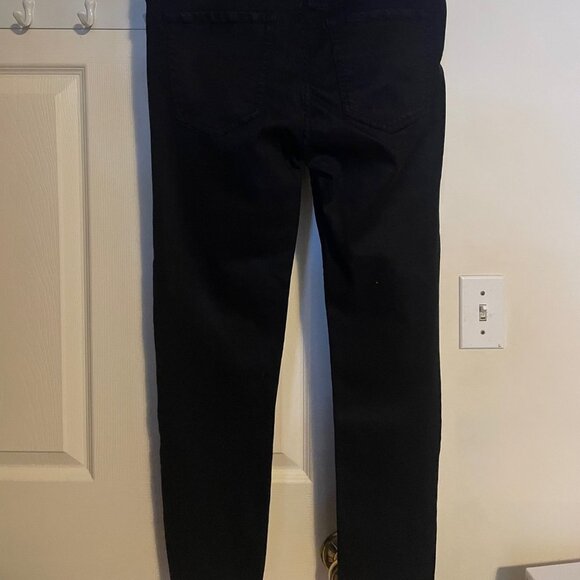 Zara Mid Rise Trafaluc Denim Makers Black Jeans Size US 8 - Picture 3 of 3